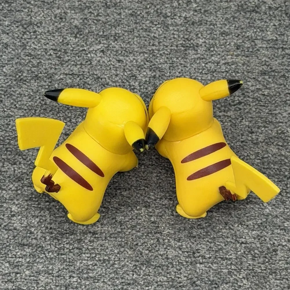2018 Pokemon Pikachu Pichu Gashapon Figure Bracelet Mini Toy 3pc Set